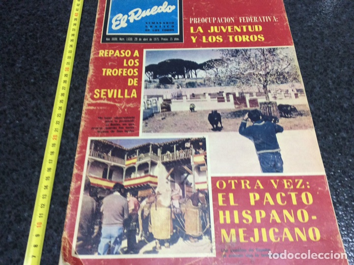 Tauromachia: REVISTA EL RUEDO. N&ordm; 1610  abril de 1975