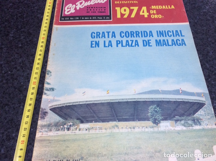Tauromachia: EL RUEDO n&ordm; 1594  - ENERO 1975 - GRATA CORRIDA INICIAL EN LA PLAZA DE MALAGA