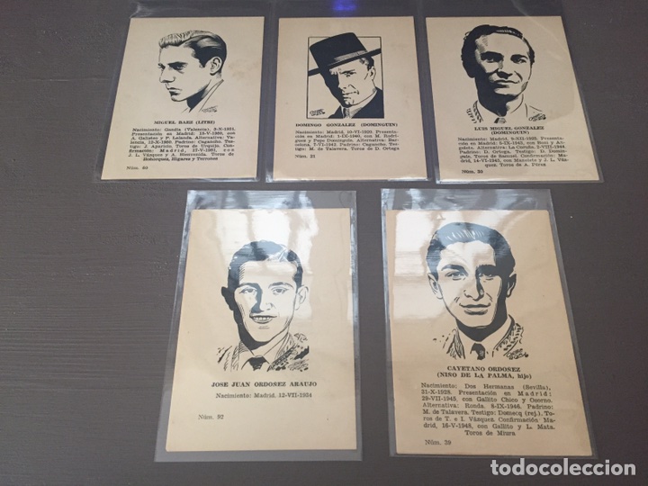 Tauromaquia: POSTALES-TARJETAS-CROMOS TOREROS - Foto 1