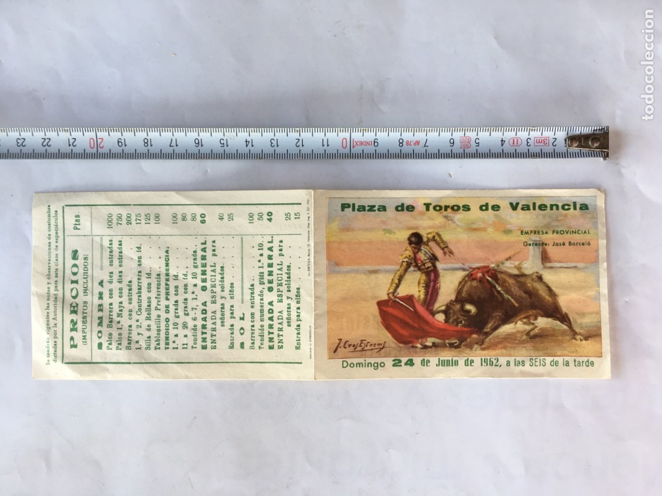 Tauromaquia: Valencia &rdquo;Programa Taurino&rdquo; (a.1962) - Foto 3