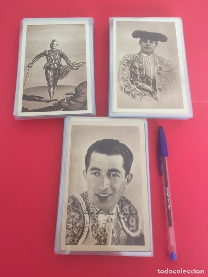 Tauromaquia: COLECCI&Oacute;N COMPLETA POSTALES CURRO MELOJA - Foto 3