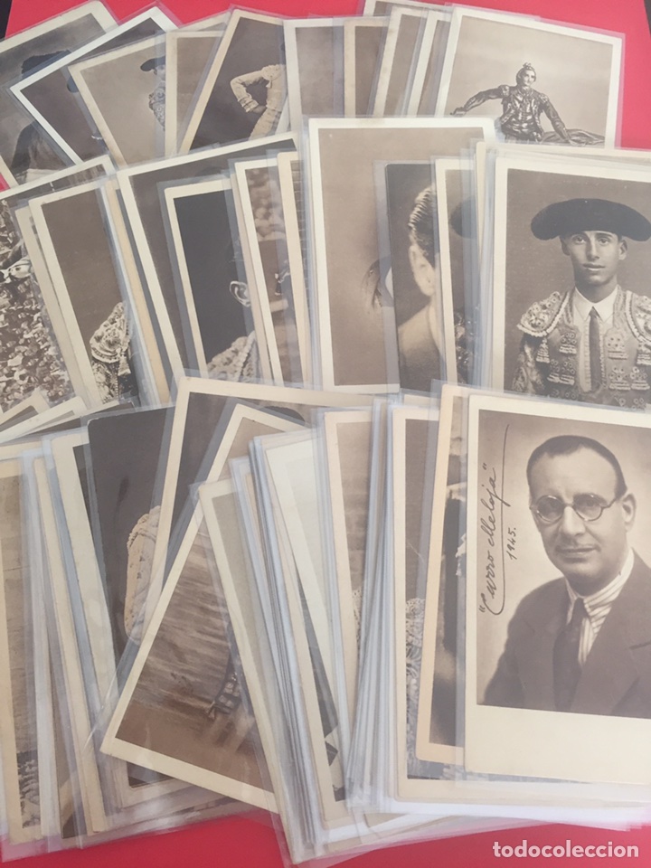 Tauromaquia: COLECCI&Oacute;N COMPLETA POSTALES CURRO MELOJA - Foto 4