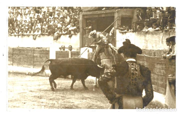 Tauromaquia: Foto. Sello de apoderado Francisco Sebastian. Barcelona - Foto 1