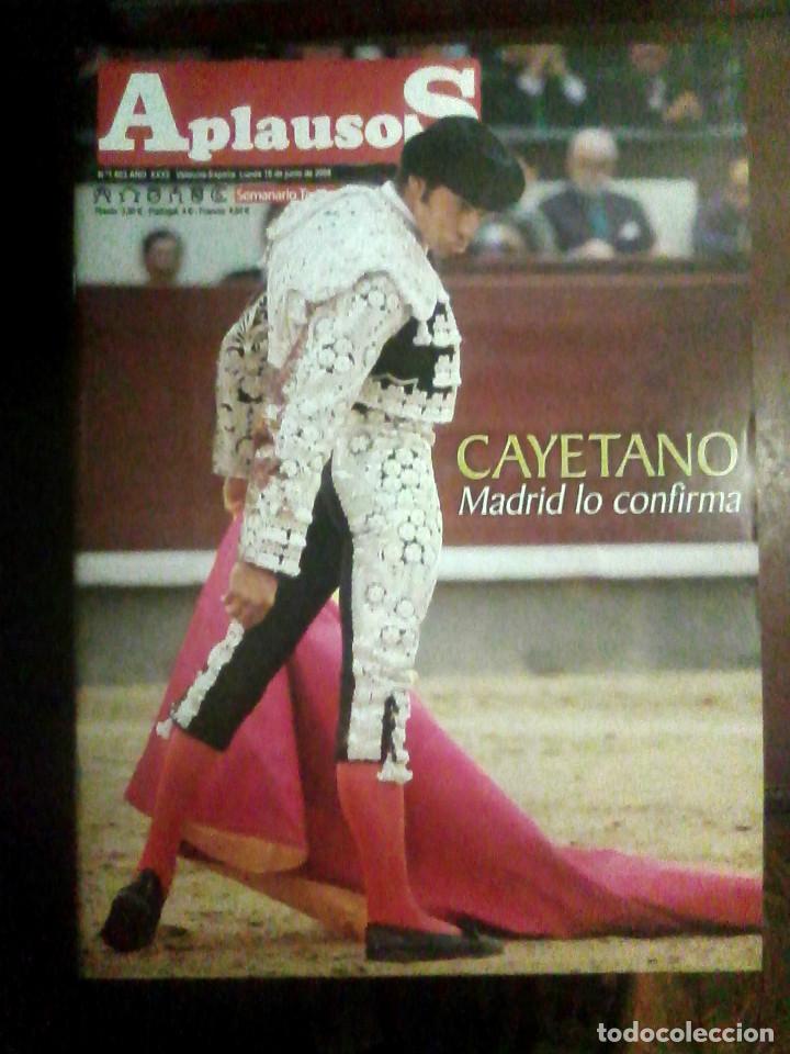 Tauromaquia: Revista Aplausos N.&ordm; 1603, 16 de junio de 2008 - Cayetano