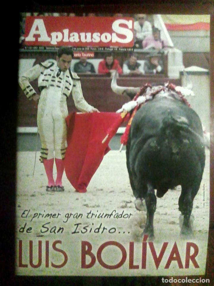 Tauromaquia: Revista Aplausos, n.&ordm; 1601, 2 de junio de 2008 - Luis Bol&iacute;var