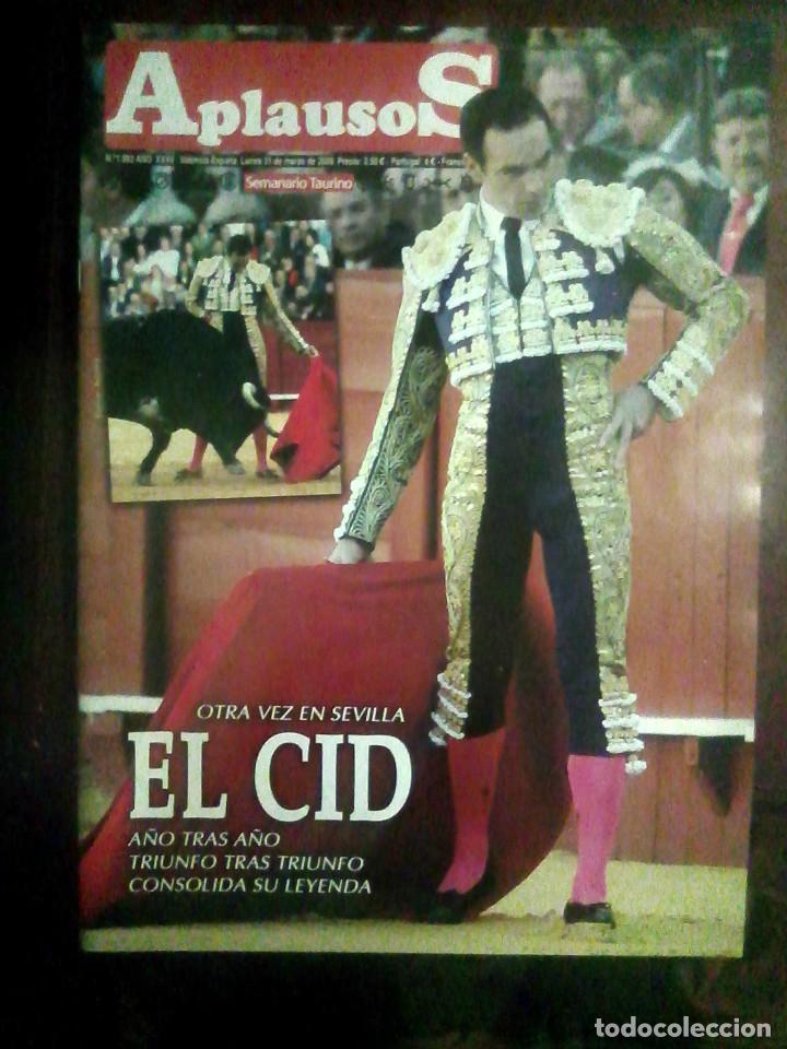 Tauromaquia: Revista Aplausos , n.&ordm; 1592, 31 de marzo de 2008 - El Cid