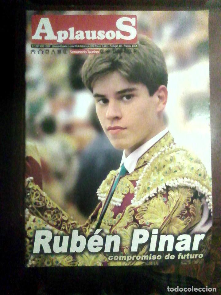 Tauromaquia: Revista Aplausos , n.&ordm; 1587, 25 de febrero de 2008 - Rub&eacute;n Pinar
