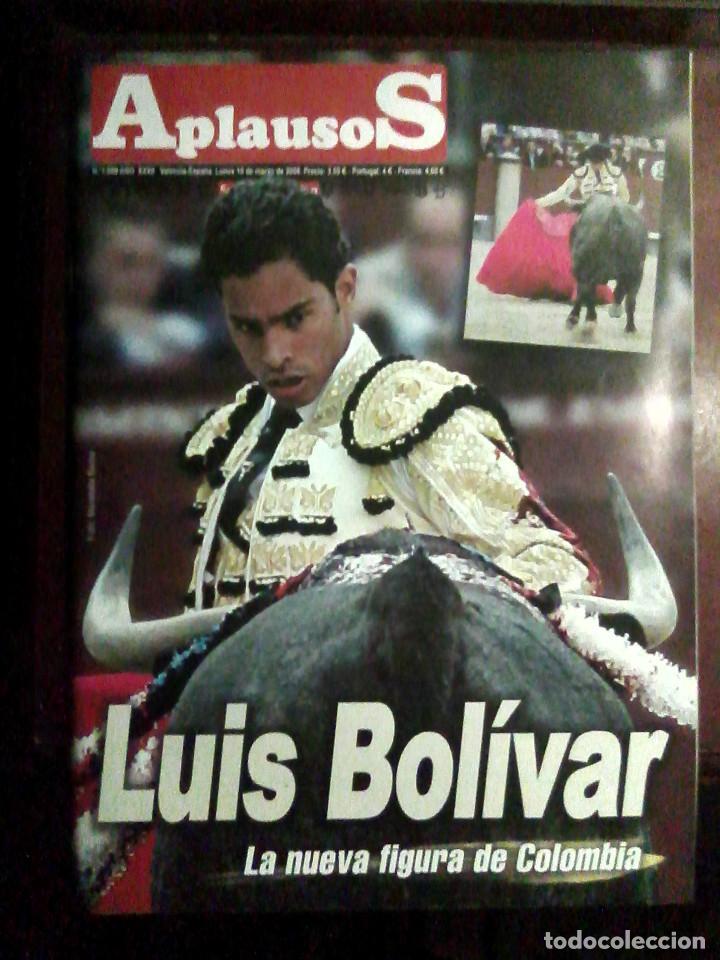Tauromaquia: Revista Aplausos n.&ordm; 1589, 10 de marzo de 2008 - Luis Bol&iacute;var