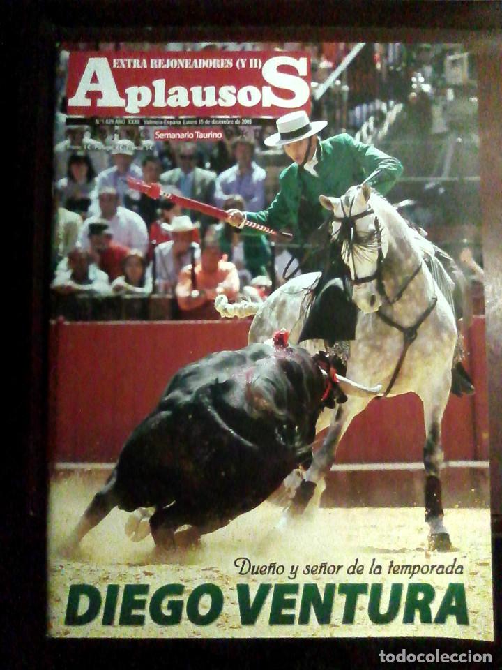 Tauromaquia: Revista Aplausos n.&ordm; 1629, Extra rejoneadores (y II), 15 de diciembre de 2008 - Diego Ventura