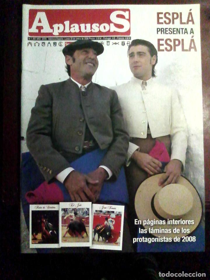 Tauromaquia: Revista Aplausos n.&ordm; 1583, 28 de enero de 2008 - Espl&aacute;