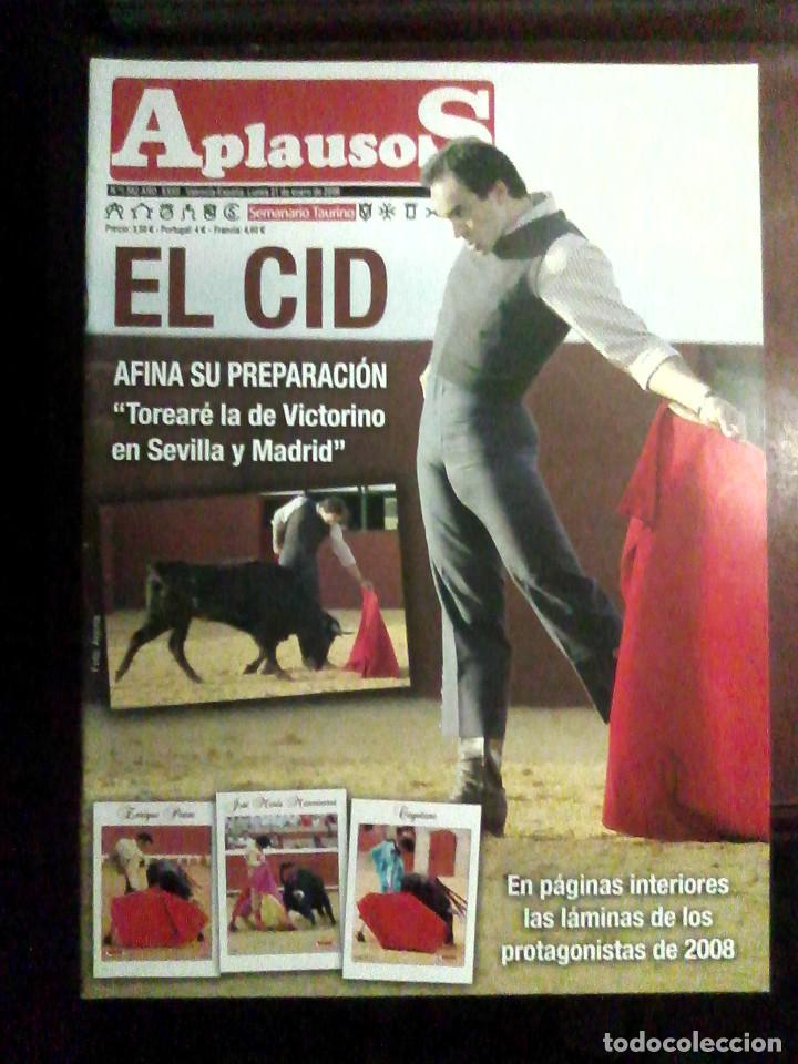 Tauromaquia: Revista Aplausos n.&ordm; 1582, 21 de enero de 2008 - El Cid