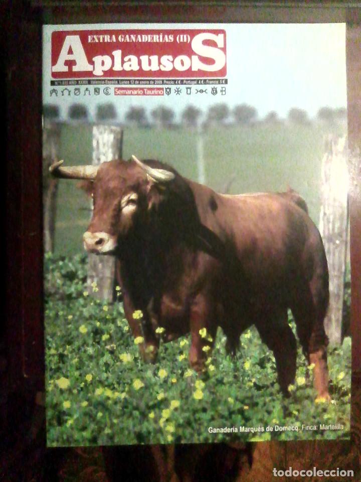 Tauromaquia: Revista Aplausos N.&ordm; 1633, 12 de enero de 2009 - Extra Ganader&iacute;as (II)