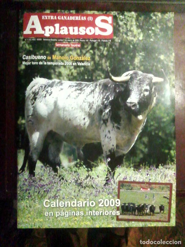 Tauromaquia: Revista Aplausos N.&ordm; 1632, 5 de enero de 2009 - Extra Ganader&iacute;as (I)