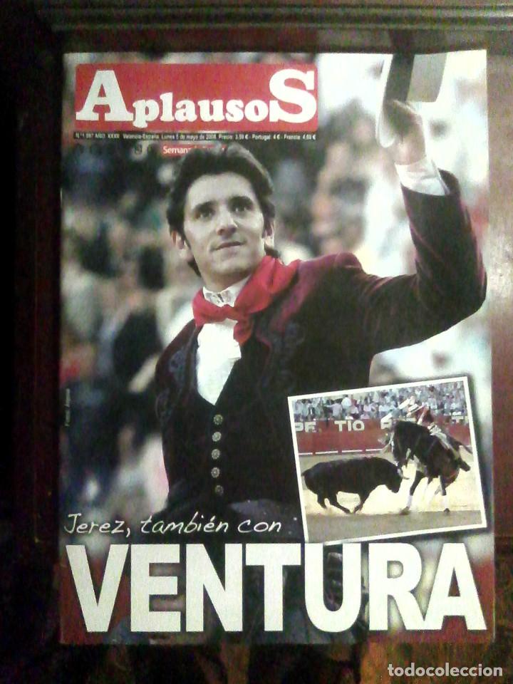 Tauromaquia: Revista Aplausos N.&ordm; 1597, 5 de mayo de 2008 - Jerez, Ventura
