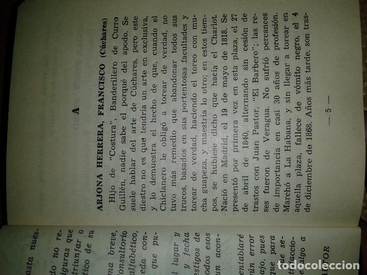 Tauromaquia: Libro 1960 matadores de toros - Foto 5