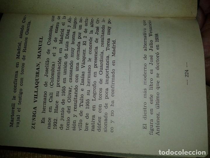 Tauromaquia: Libro 1960 matadores de toros - Foto 6
