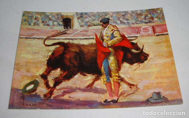 Tauromaquia: (ALB-TC-14) POSTAL NUEVA TOROS TAUROMAQUIA EL ARTE DE MANOLETE