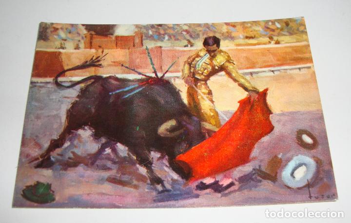 Tauromaquia: (ALB-TC-14) POSTAL NUEVA TOROS TAUROMAQUIA EL ARTE DE MANOLETE