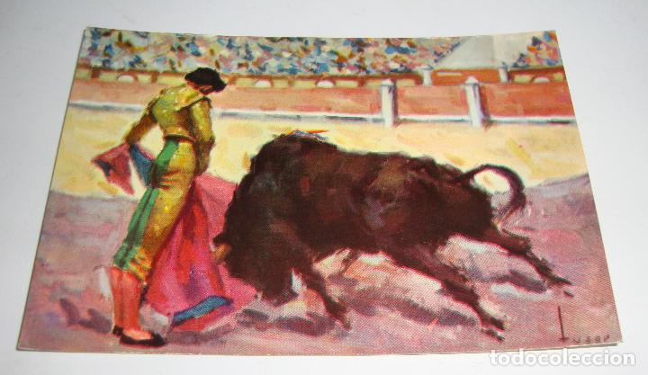Tauromaquia: (ALB-TC-14) POSTAL NUEVA TOROS TAUROMAQUIA EL ARTE DE MANOLETE