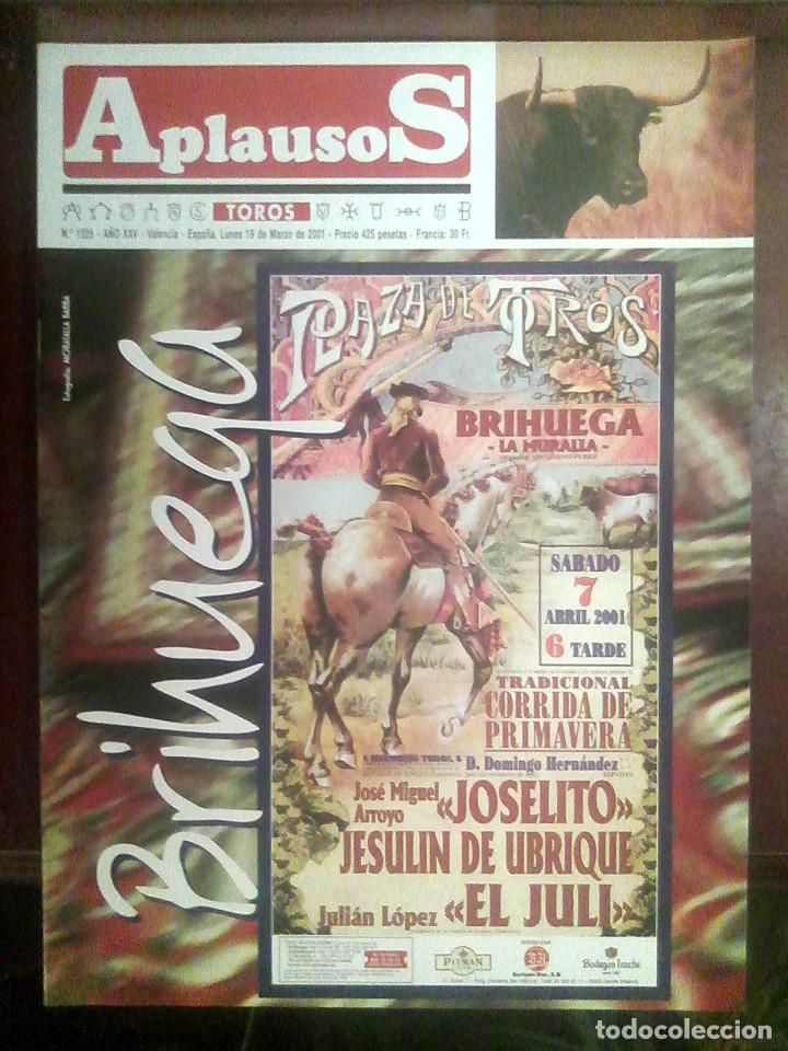 Tauromaquia: Revista Aplausos N.&ordm; 1225, 19 de marzo 2001 - Brihuega, El Juli, Joselito, Jesul&iacute;n de Ubrique