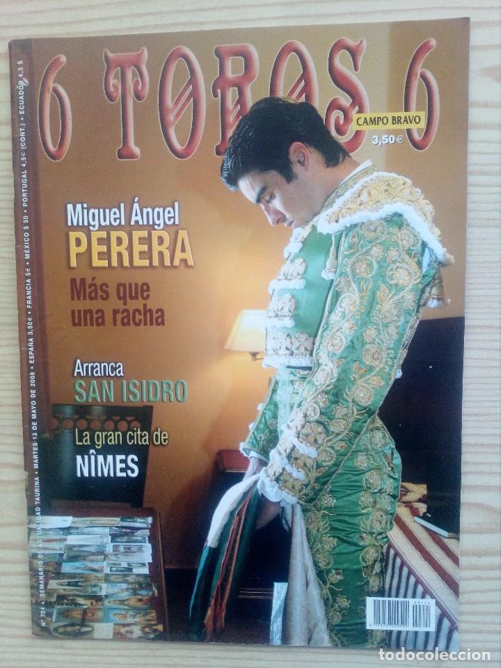 Bullfighting: Revista 6 Toros 6 - Numero 724