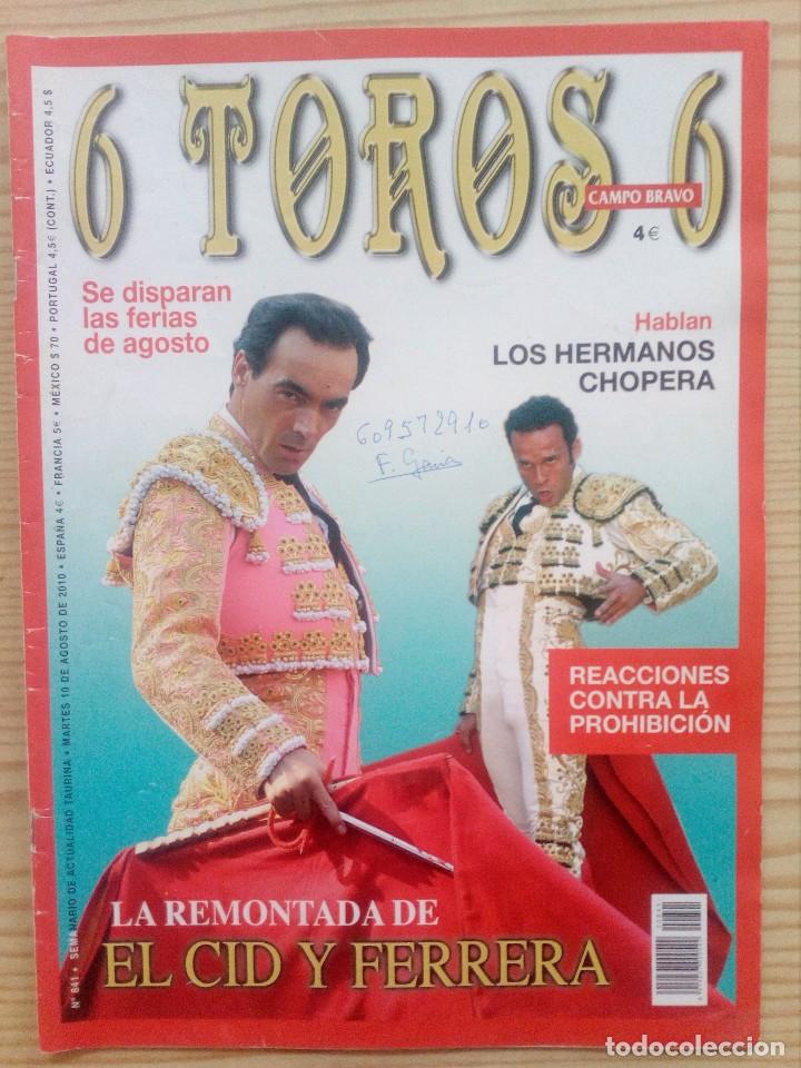 Bullfighting: Revista 6 Toros 6 - Numero 841