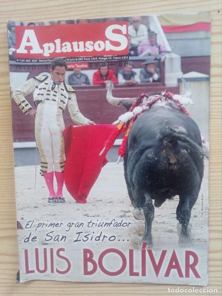 Bullfighting: Revista Aplausos - Numero 1601