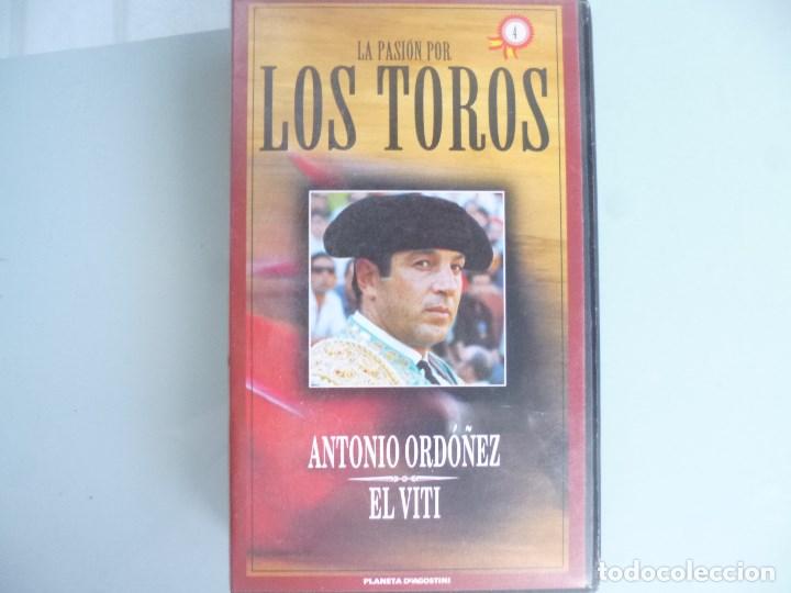 Tauromaquia: LA PASION POR LOS TOROS vhs antonio ordo&ntilde;ez el viti