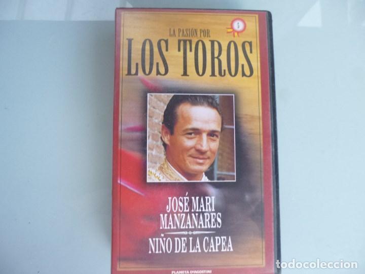 Tauromaquia: LA PASION POR LOS TOROS vhs Jose Mari Manzanares Ni&ntilde;o de la Capea