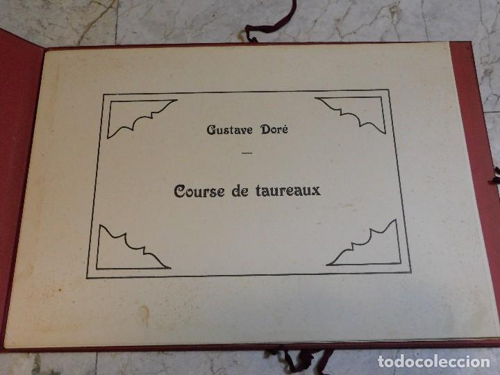 Tauromaquia: CARPETA DE GUSTAVE DURE: [S.19 -1860] COURSE DE TAUREAUX / TOROS. TIRADA LIMITADA . 6 LITOGRAFIAS - Foto 3 - 127955411
