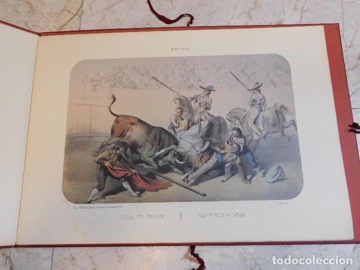 Tauromaquia: CARPETA DE GUSTAVE DURE: [S.19 -1860] COURSE DE TAUREAUX / TOROS. TIRADA LIMITADA . 6 LITOGRAFIAS - Foto 7 - 127955411