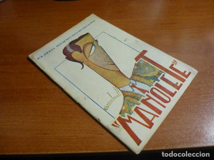 Tauromaquia: manolete, de eliseo bermudo-soriano, edicion en madrid 1945