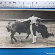Tauromaquia: VICENTE BARRERA - POSTAL ORIGINAL FOTOGRAFICA - AÑOS 1920-30. Lote 128043211