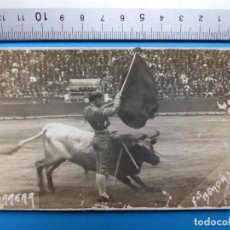 Tauromaquia: VICENTE BARRERA - POSTAL ORIGINAL FOTOGRAFICA - AÑOS 1920-30. Lote 128043395