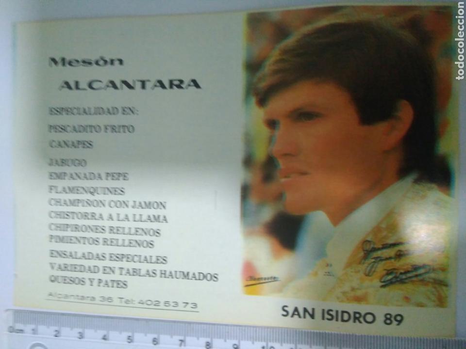 Tauromaquia: PROGRAMA TOROS MADRID SAN ISIDRO 1989.DEL 13 AL 5 JUNIO - Foto 1