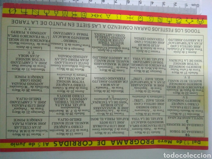 Tauromaquia: PROGRAMA TOROS MADRID SAN ISIDRO 1989.DEL 13 AL 5 JUNIO - Foto 2