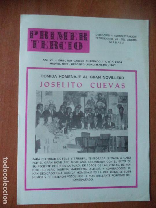 Tauromaquia: REVISTA. PRIMER TERCIO. A&Ntilde;O VII. EL GRAN NOVILLERO JOSELITO CUEVAS.