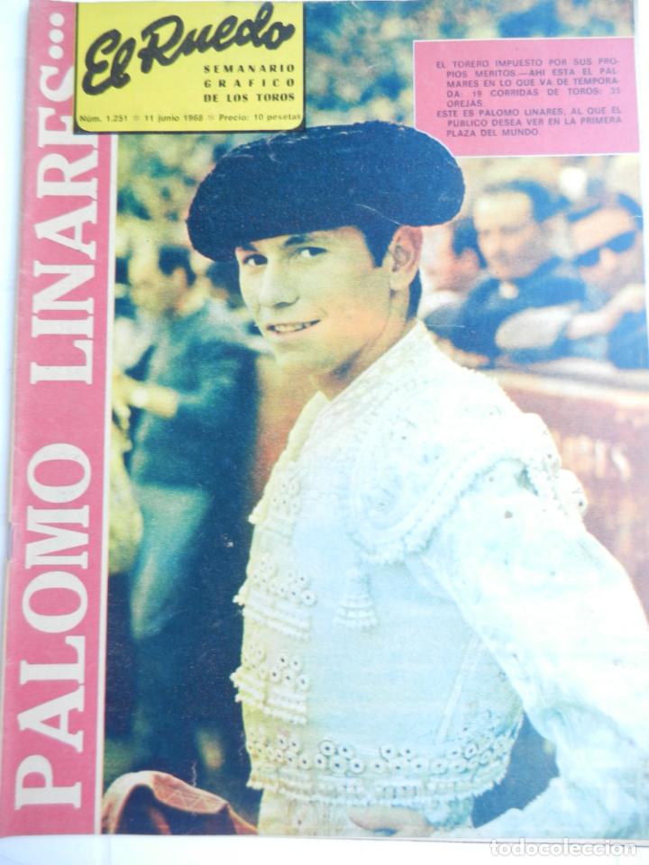 Tauromaquia: REVISTA EL RUEDO N&ordm; 1251 JUNIO 1968 - SEMANARIO GR&Aacute;FICO DE LOS TOROS