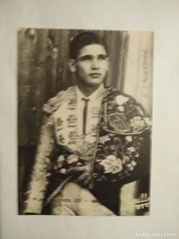 Tauromaquia: FOTOGRAFIA. JOSELITO CALDERON. FOTO PEPILLO. MEDIDAS: 10 X 7 CM. APROX.