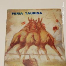 Tauromaquia: CATALOGO FERIA TAURINA DE MURCIA 1977. Lote 142403546