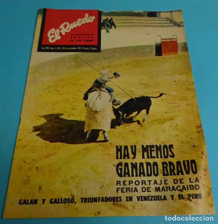 Bullfighting: REVISTA EL RUEDO N&ordm; 1484 NOVIEMBRE 1972
