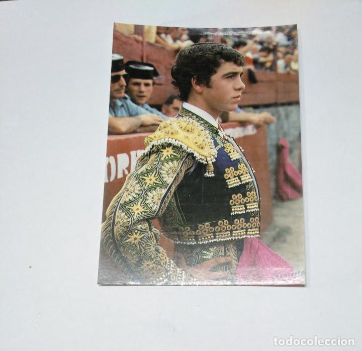 Stierkampf: FOTO POSTAL FERIA DE TOROS LOGRO&Ntilde;O 1988. FIESTAS DE SAN MATEO. FOTO CHAPESTO. TDKP14