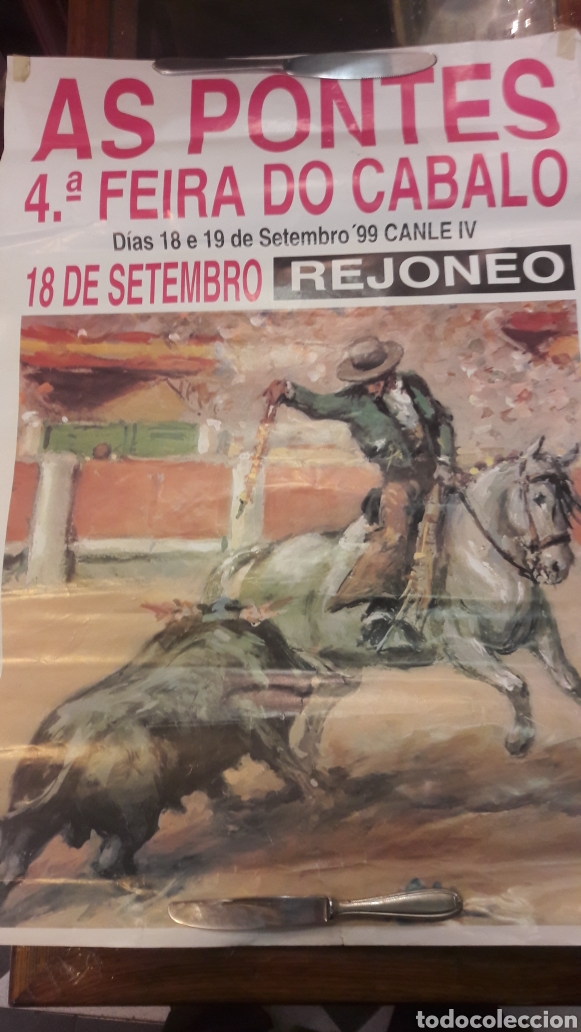 Tauromaquia: As Pontes La Coru&ntilde;a 4 feria do cabalo 1999 rejoneo