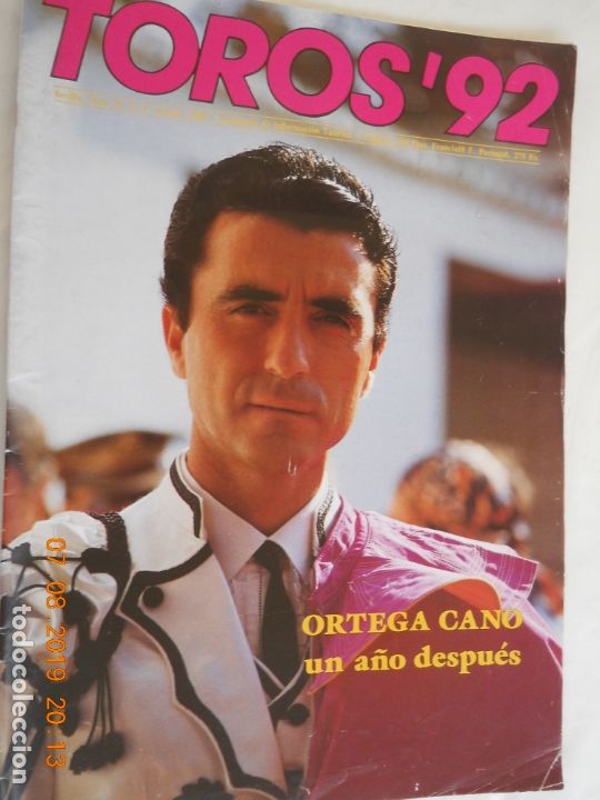 Tauromachie: TOROS' 92 N&ordm; 36 - SEMANARIO TAURINO - OCTUBRE 1988 - ORTEGA CANO...