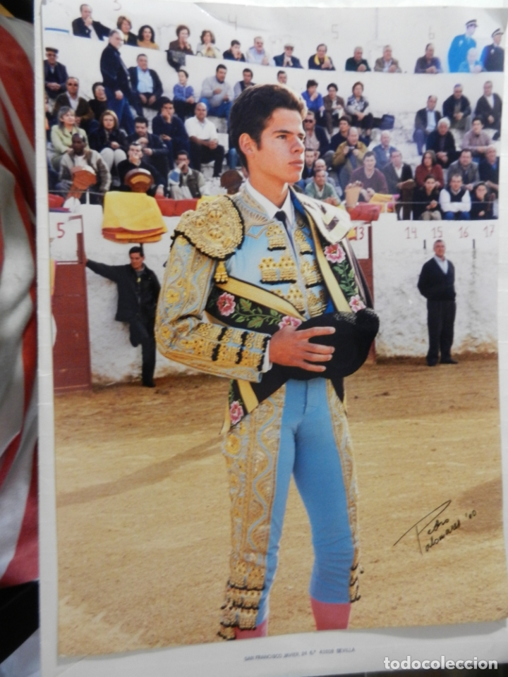 Bullfighting: FOTOGRAF&Iacute;A DEL TORERO JOS&Eacute; ALBERTO GARC&Iacute;A- FOTO PEDRO PALOMARES - A&Ntilde;O 2000.