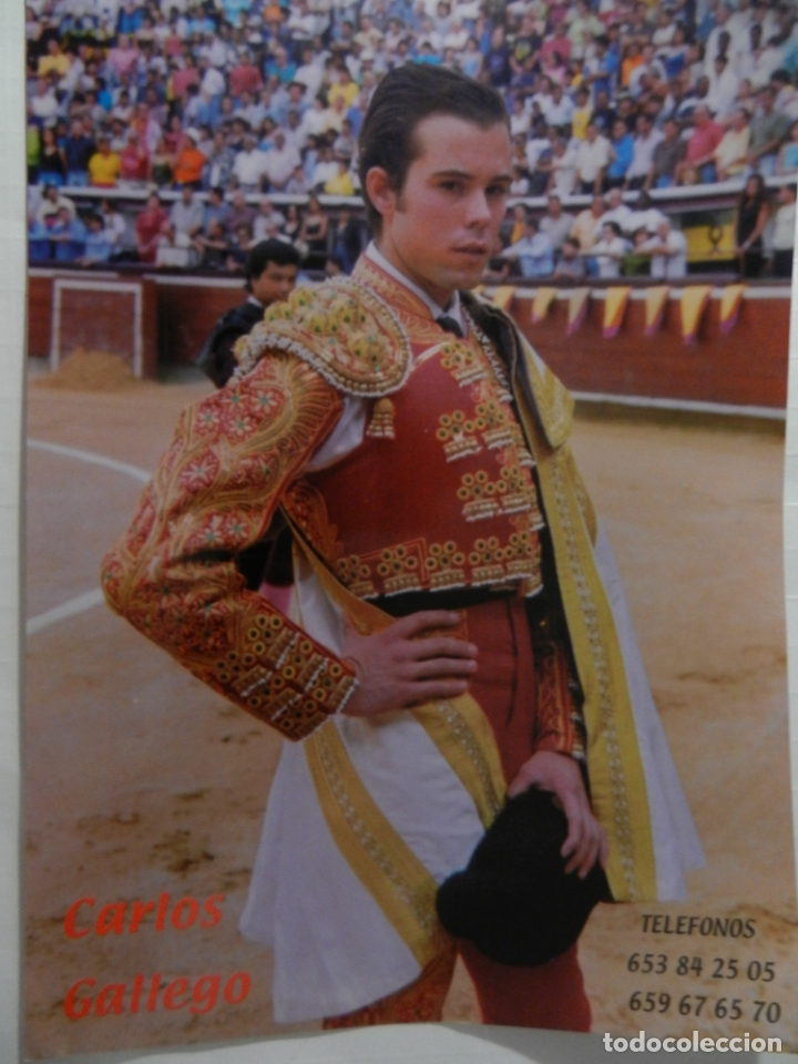 Bullfighting: FOTOGRAF&Iacute;A DEL TORERO CARLOS GALLEGO.