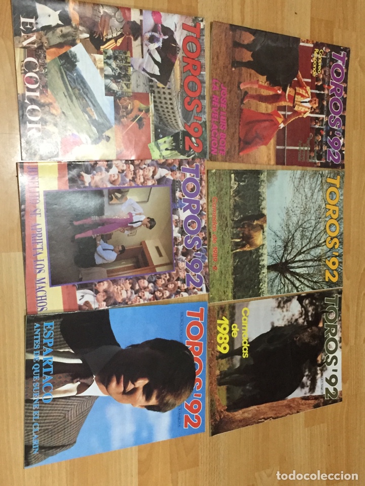 Stierkampf: 6 revistas toros 92