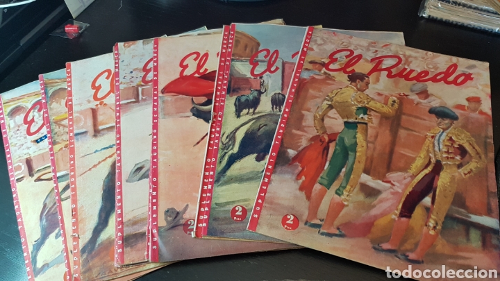 Tauromaquia: LOTE 10 NUMEROS DEL SUPLEMETO TAURINO DE MARCA EL RUEDO DEL 61 AL 70