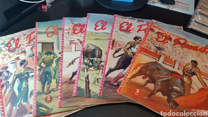 Tauromaquia: LOTE 10 NUMEROS DEL SUPLEMETO TAURINO DE MARCA EL RUEDO DEL 81 AL 90