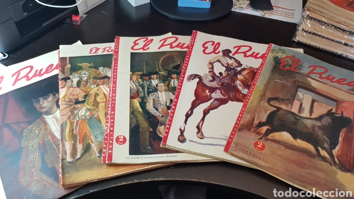 Tauromaquia: LOTE 12 NUMEROS DEL SUPLEMETO TAURINO DE MARCA EL RUEDO DEL 91 AL 102